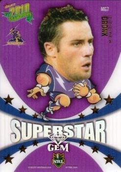 2010 NRL Champions - Superstars Mascot Gem #SM7 Cooper Cronk Front
